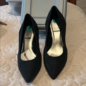 Impo Black Stretch Heels for Women